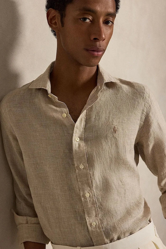 Camisa de lino Polo Ralph Lauren para hombre