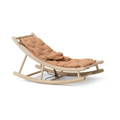 Oliver Furniture - Sillón Mecedor de Roble para Bebés y Niños | Caramelo