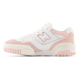 New Balance - Zapatillas clásicas 550 con cordones | Rosa claro