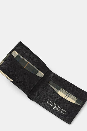 Cartera de cuero Barbour RFID para hombre Tarbert