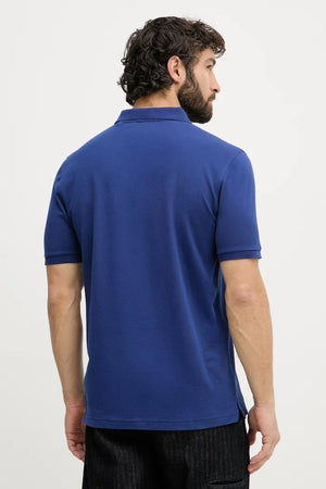 Camiseta de algodón para hombre con cuello tipo Gant