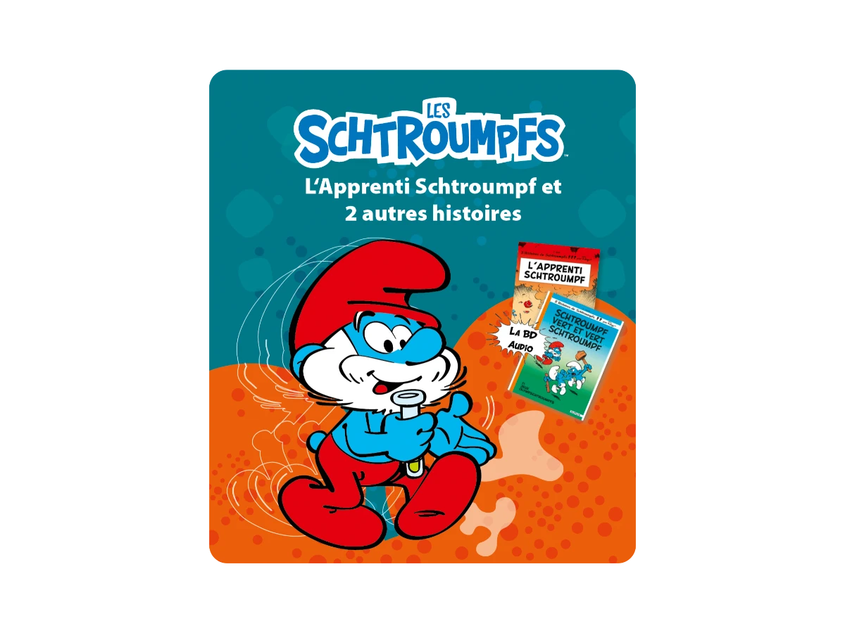 Tonies - El aprendiz francés de Los Pitufos y 2 otras historias - The Smurfs
