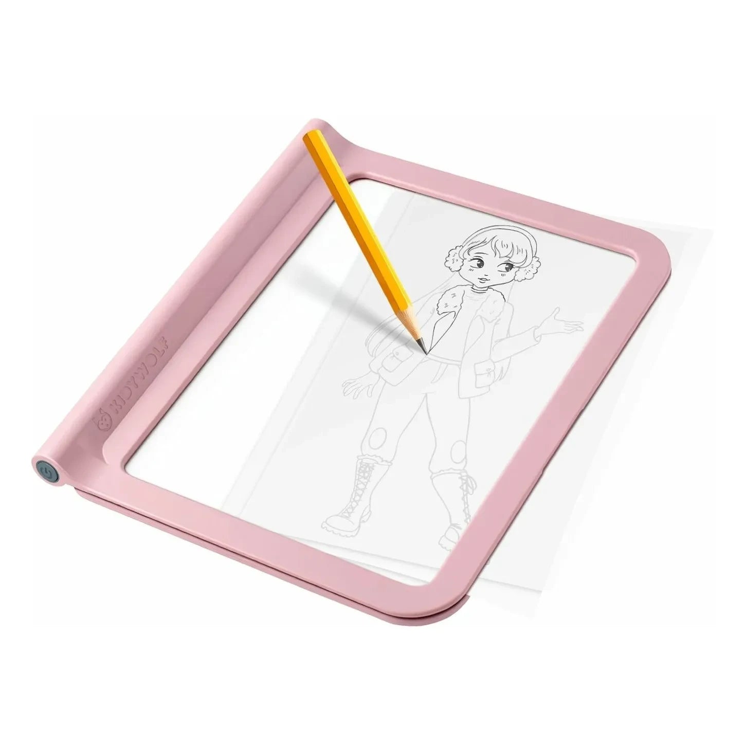 Kidywolf - Tabletas de luz educativas | Rosa