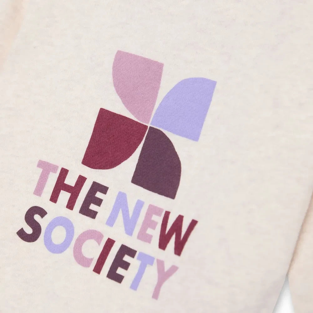 La nueva sociedad - Sudadera con logo de TNS Baby | Gri