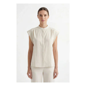 Hod - Blusa de algodón Amandine | Crema