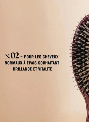 La Bonne Brosse - El Indispensable Cepillo para el Cabello No. 02 - Cuidado y Desenredo | Berenjena