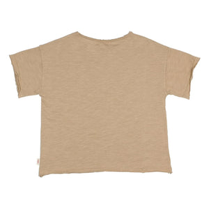 Búho - Go Discover Camiseta de algodón orgánico | Beige
