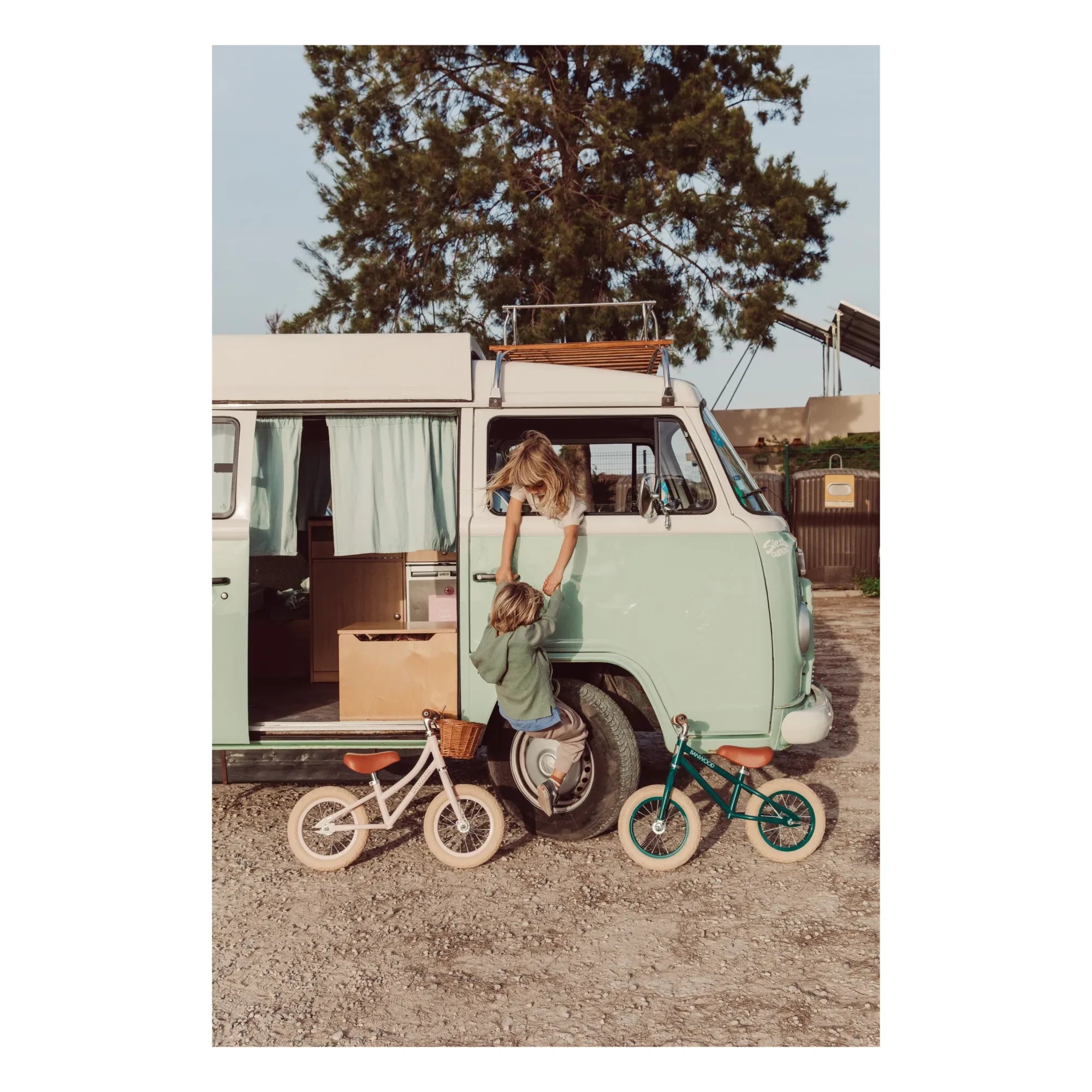Banwood - Bicicleta sin pedales Go First 12" | Rosa