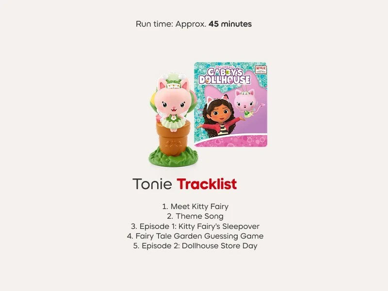 Tonies - Kitty Fairy en inglés - La Casa de Muñecas de Gabby