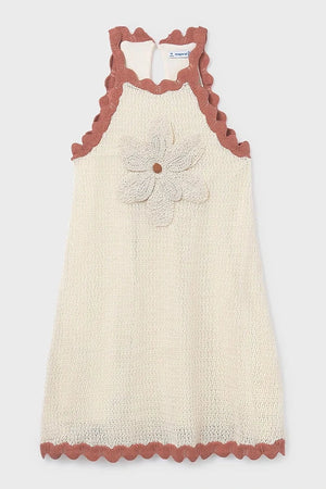 Vestido de algodón para niñas Mayoral