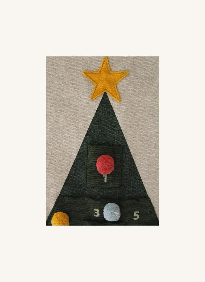 Lorena Canals - Calendario de Adviento para Árbol de Navidad | Verde Oscuro
