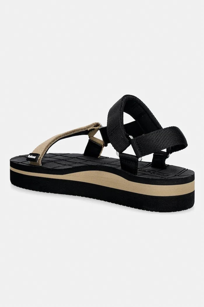 Sandalias de plataforma Barbour Mila para mujer