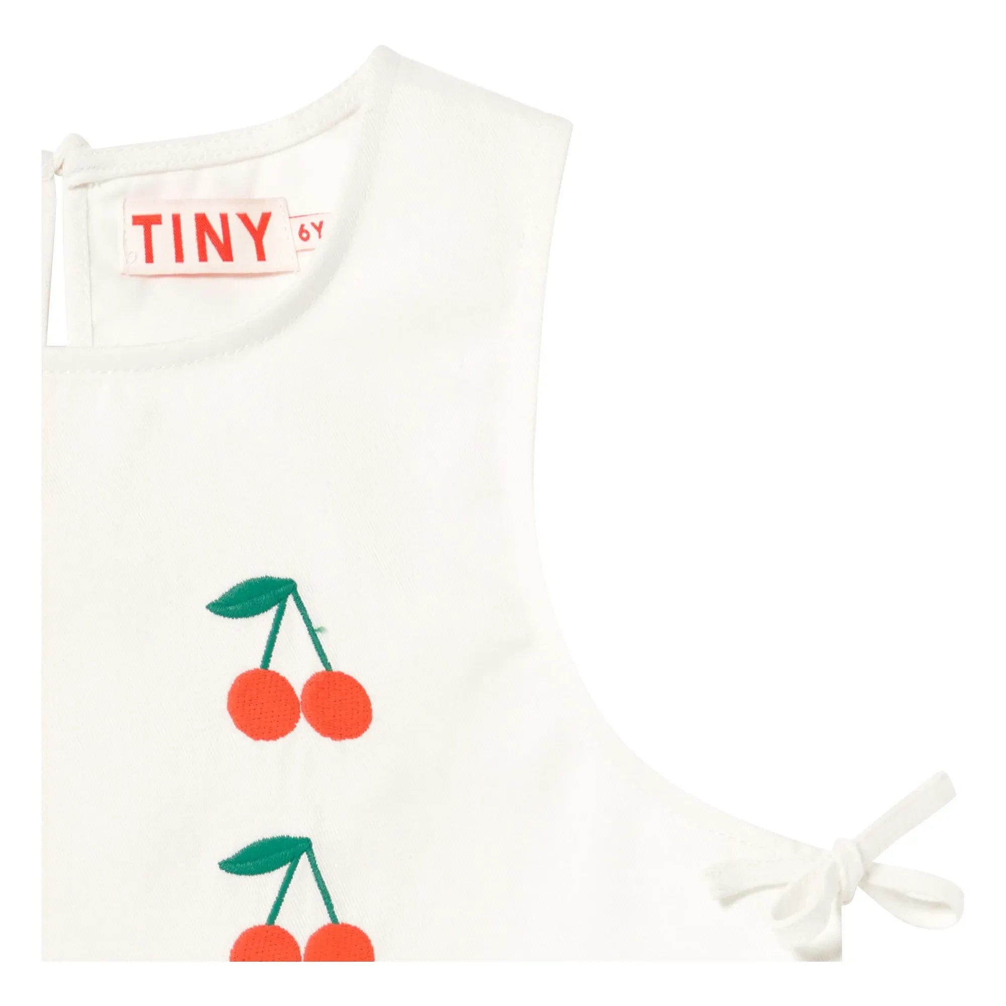 Tinycottons - Top Cerezas | Blanco