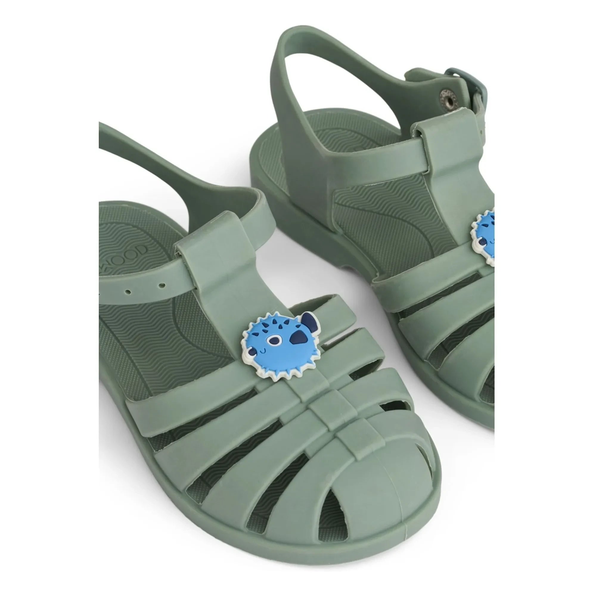 Liewood - Sandalias Bre Charms Pez Globo | Caqui
