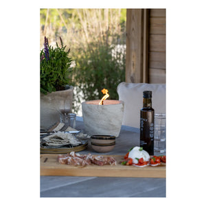 Mon Dada - Vela de exterior con aroma neutro - L | Blanco/Crudo