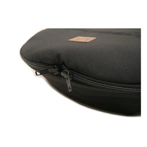 Kaiser - Saco de piel de oveja prémium para pies | Negro