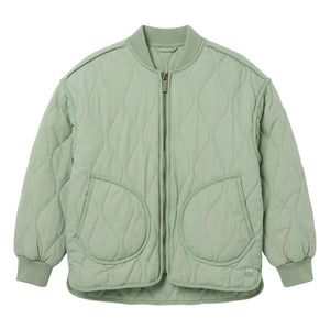 Hundred Pieces - Chaqueta bomber acolchada arrugada | Salvia