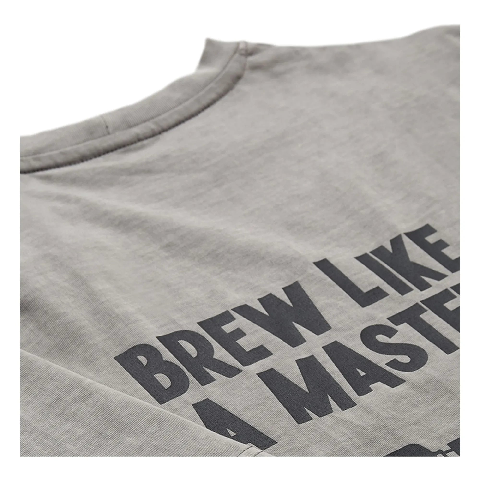 Anerkjendt - Camiseta Akvillads Brewlikeamaster | Gris jaspeado