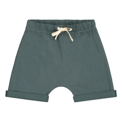 Gray Label - Short de algodón orgánico | Azul grisáceo