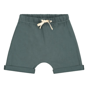 Gray Label - Short de algodón orgánico | Azul grisáceo