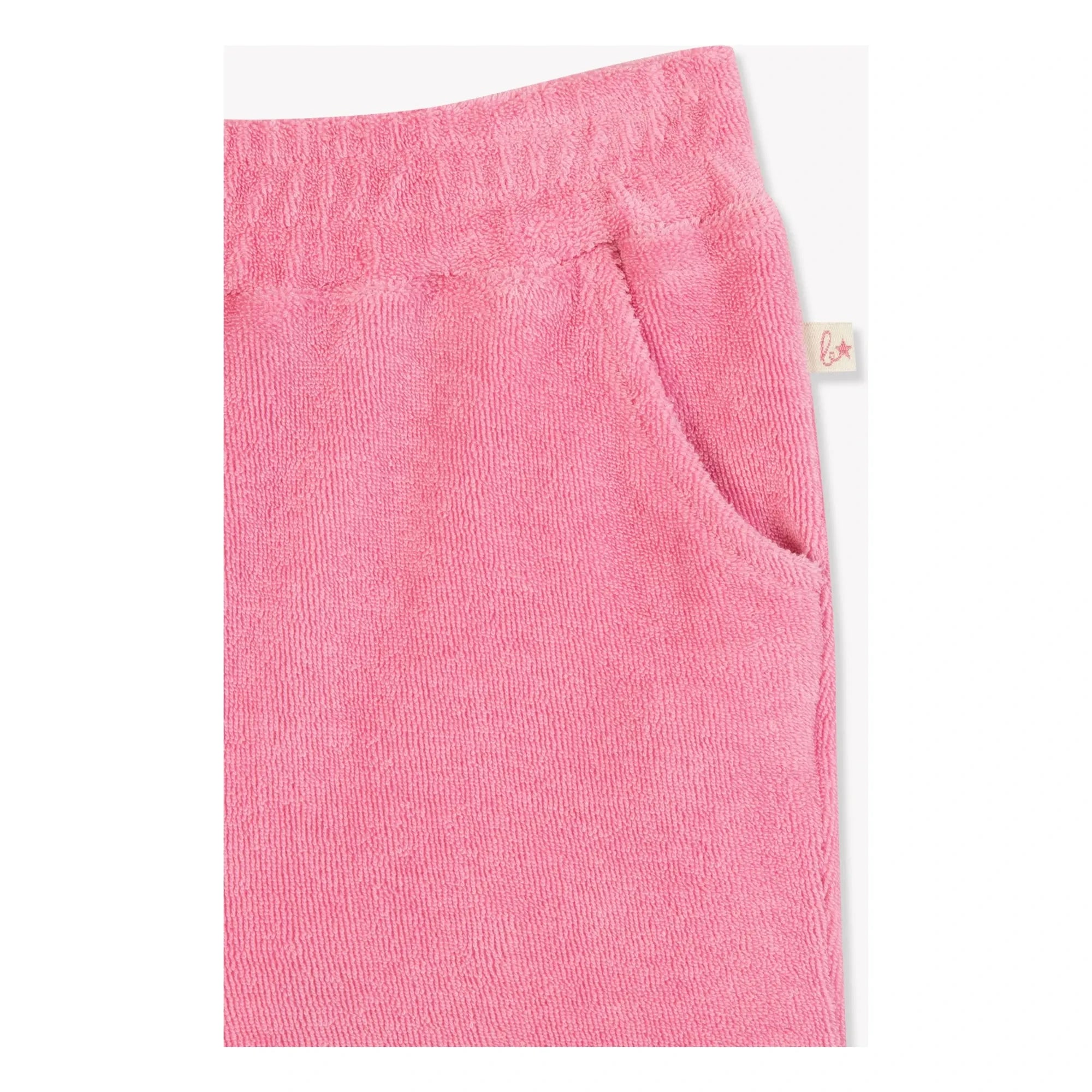 Bonton - Livi Short de toalla | Rosa caramelo
