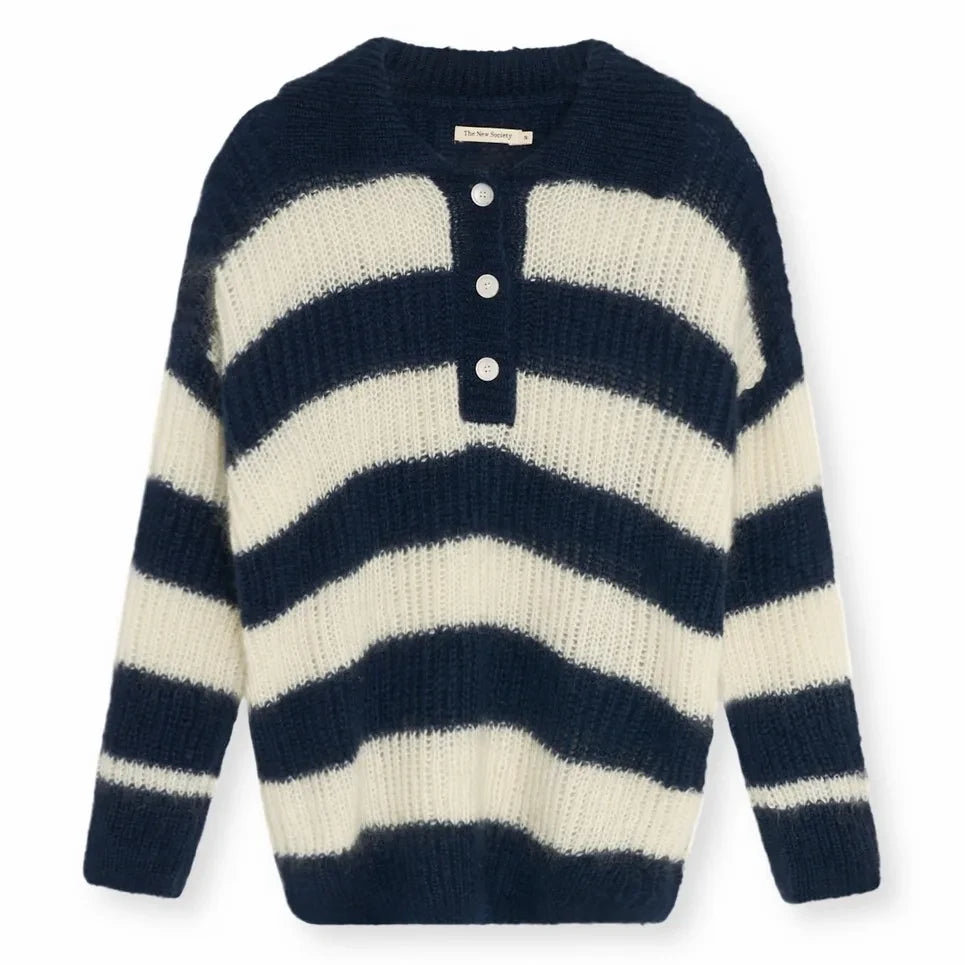 the new society - Ellie Jersey de Lana | Negro