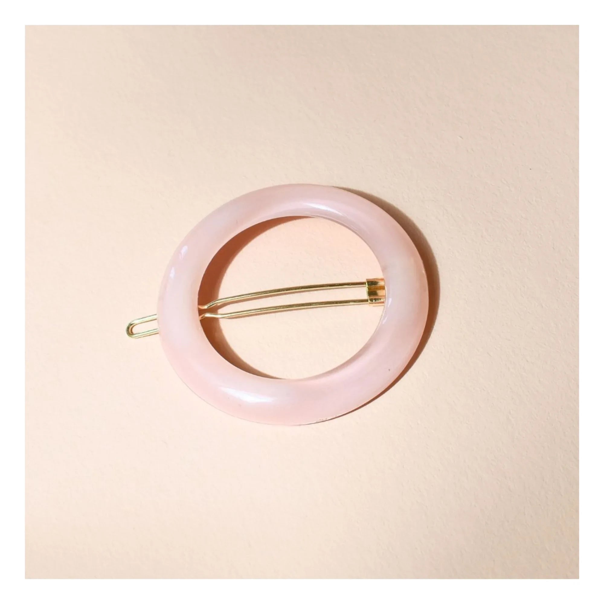 Bachca - Pinza redonda de ópalo | Rosa