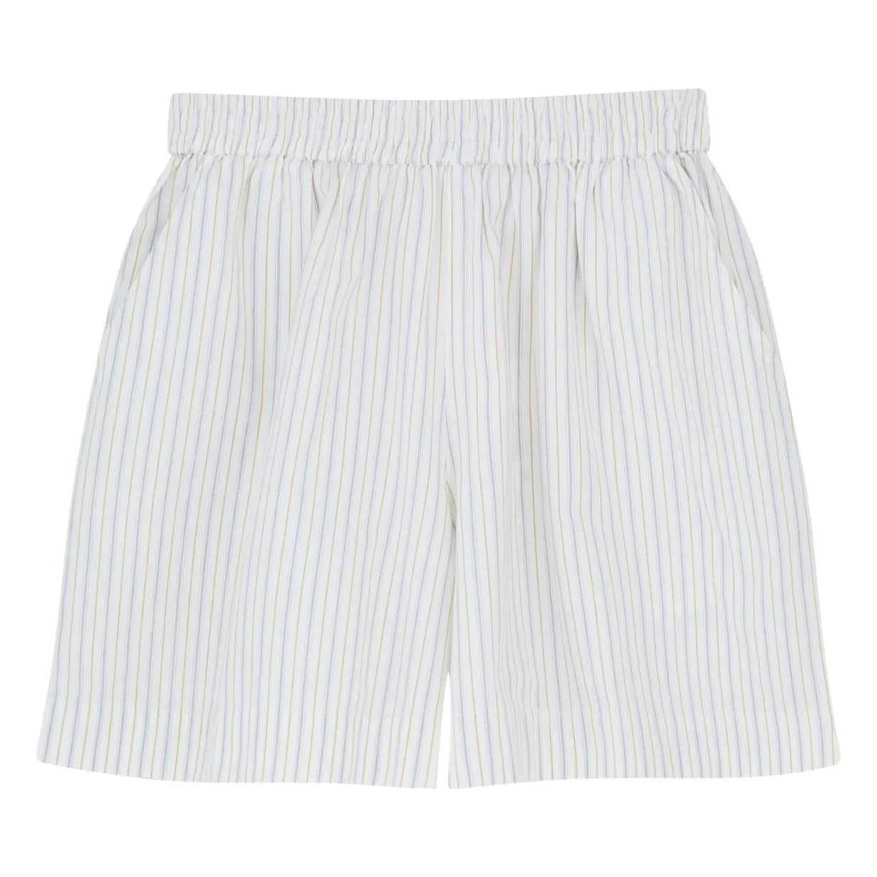 Skall Studio - Edgar Shorts de algodón a rayas | Azul