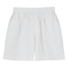 Skall Studio - Edgar Shorts de algodón a rayas | Azul