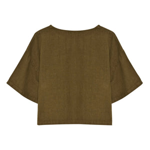 the new society - Camiseta Melissa Lin | Oliva