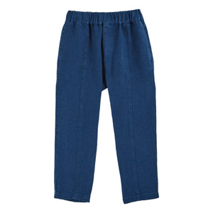 Emile et Ida - Pantalón de lino | Azul marino
