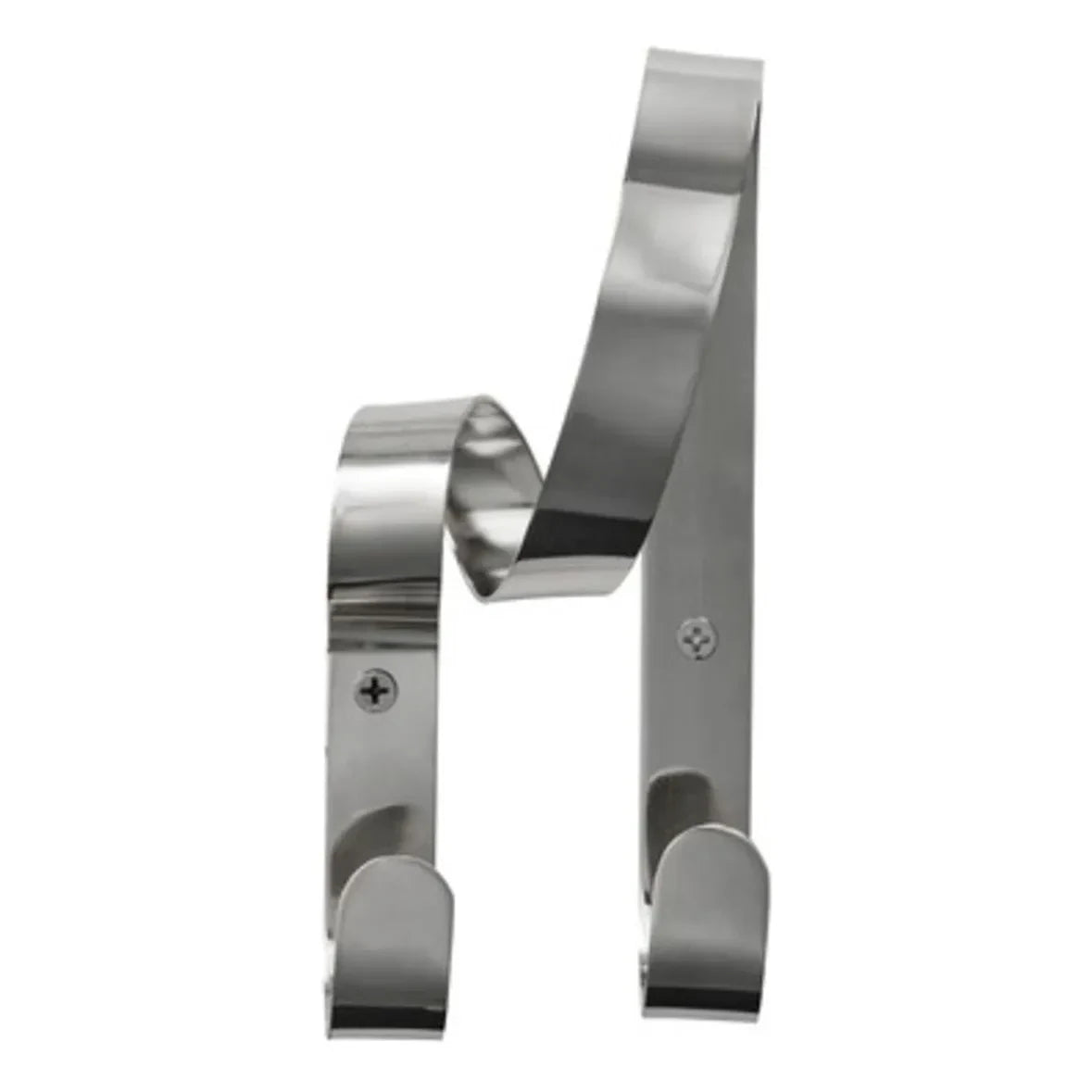 Broste Copenhague - Colgador de pared doble Ribbon | Plateado
