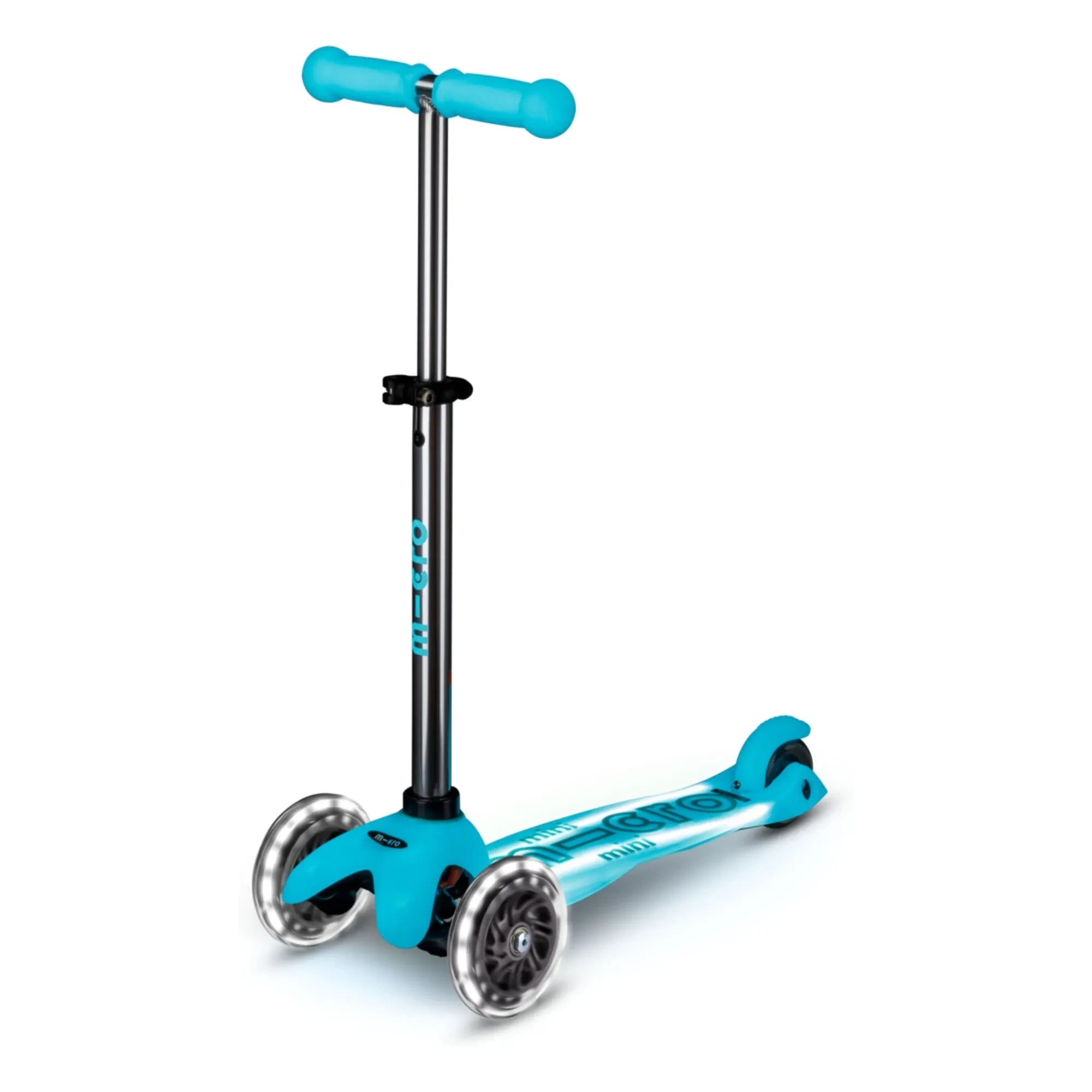 Scooter fosforescente Micro - Mini LED | Aqua