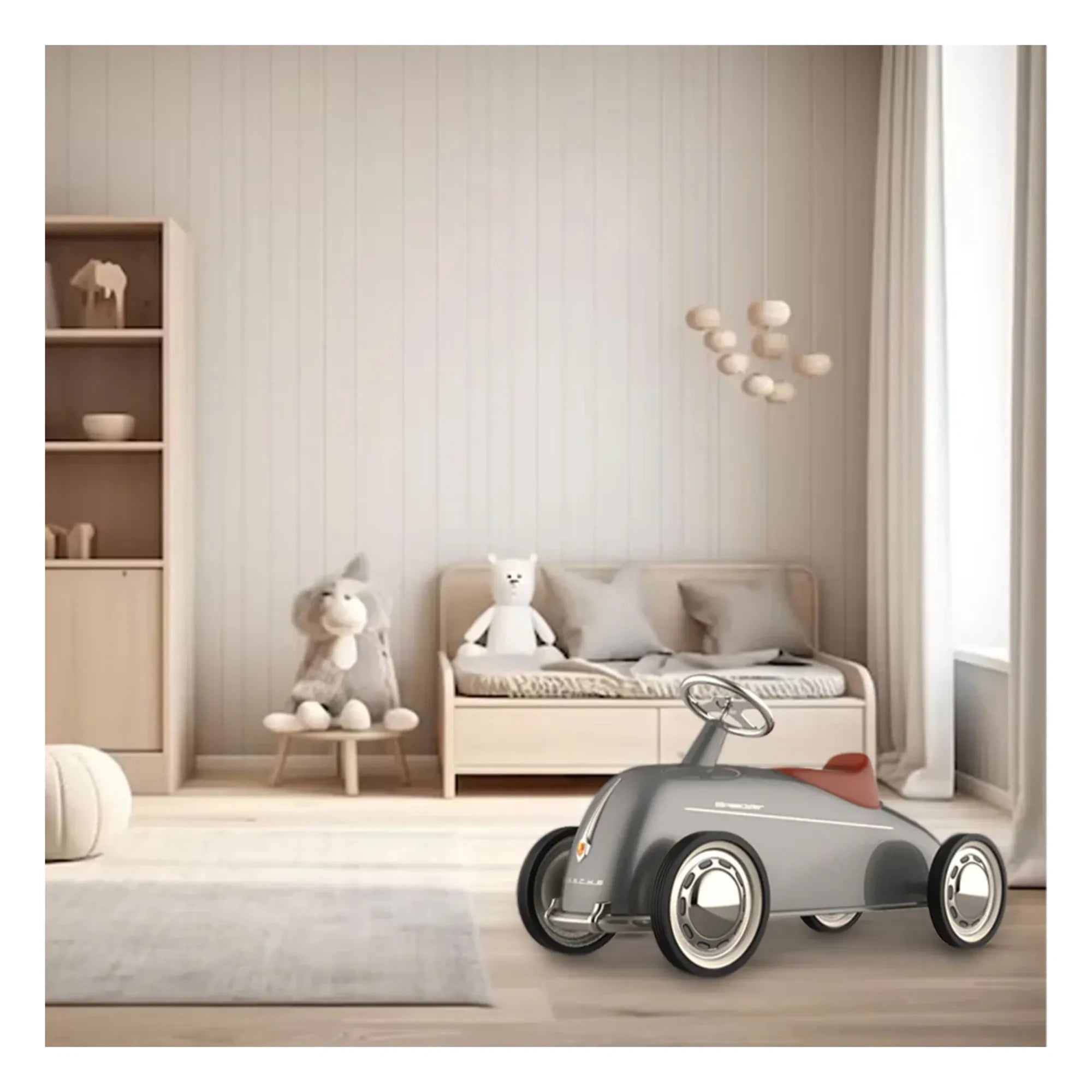 Baghera - Transportador Porsche Rider | Gris