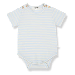 1+ in the family - Body Eloi Rayas | Azul claro