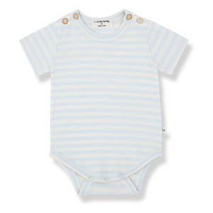 1+ in the family - Body Eloi Rayas | Azul claro