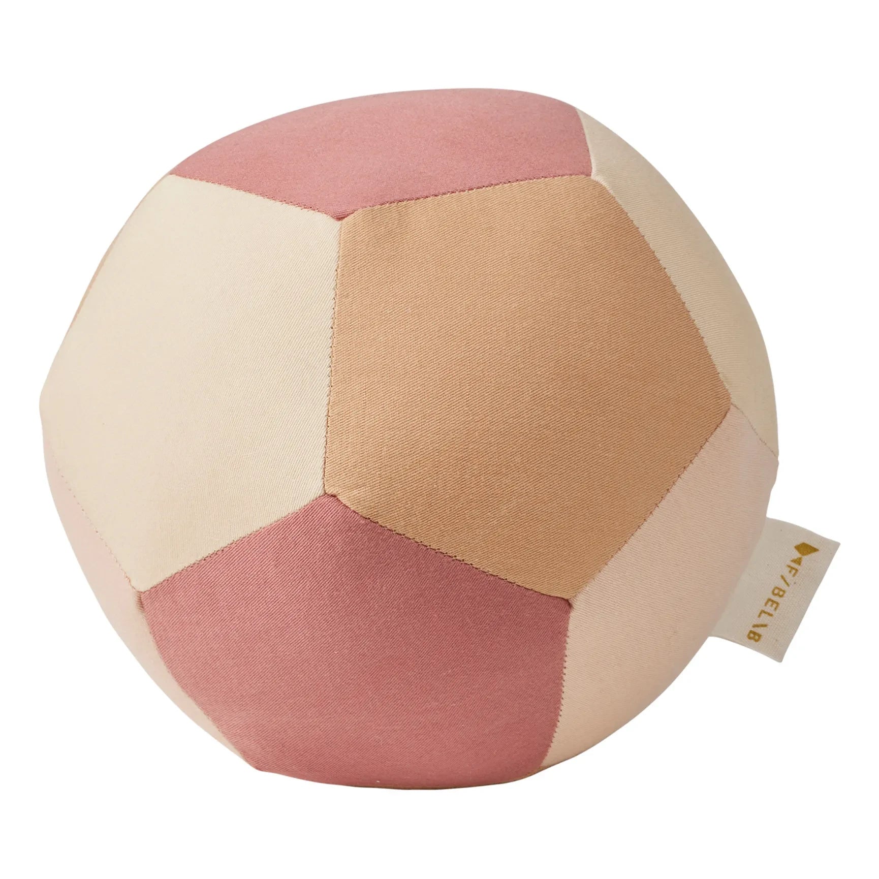 Fabelab - Pelota de tela - Rosa mezclado | Rosa empolvado