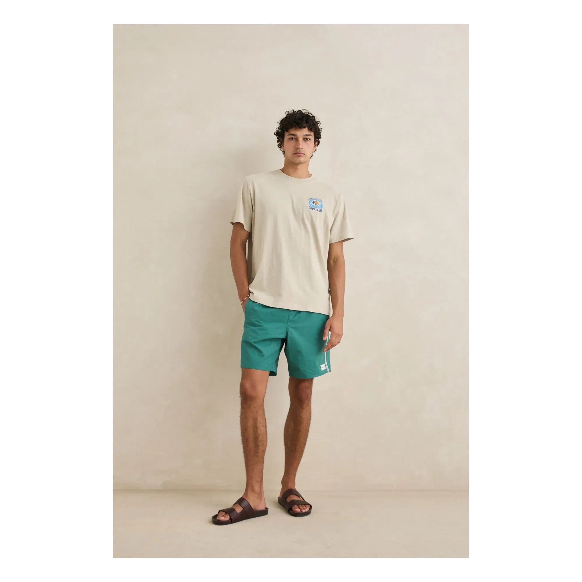 Rhythm - Slow Down Camiseta | Beige