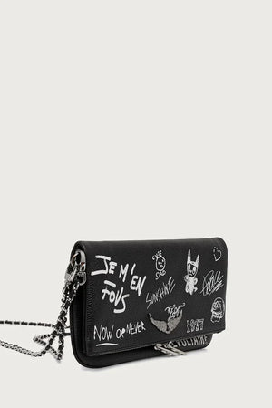 Cartera de mano de piel para mujer