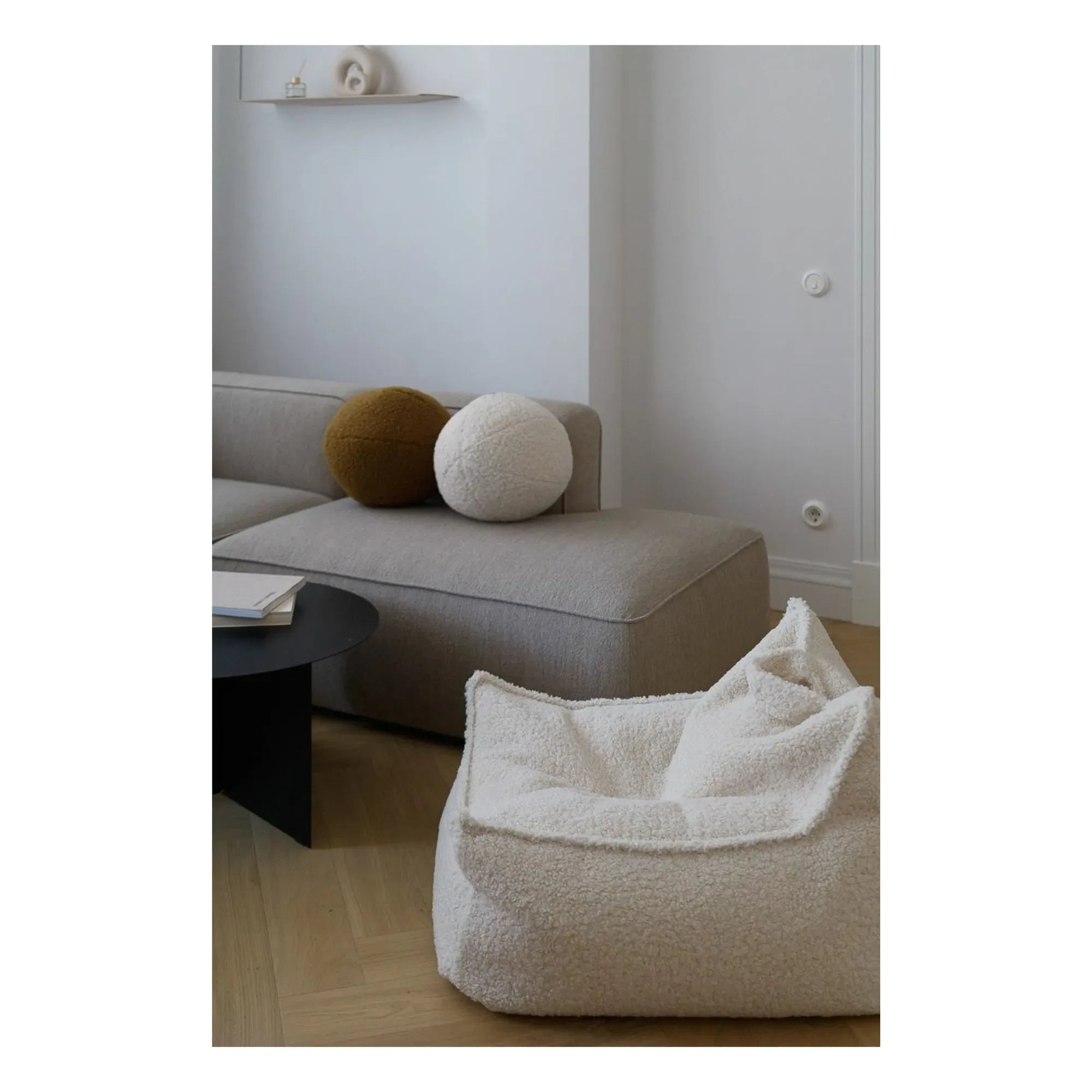 Wigiwama - Sillón de borreguito | Crudo