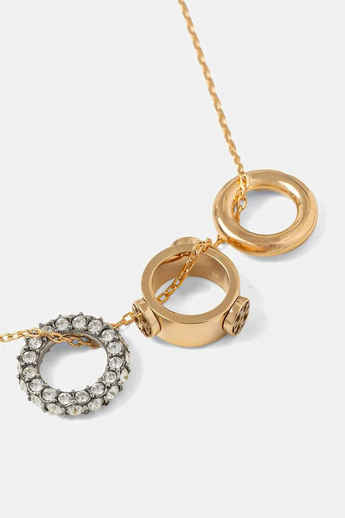 Collar y pendientes pavé Miller de Tory Burch (2 piezas)