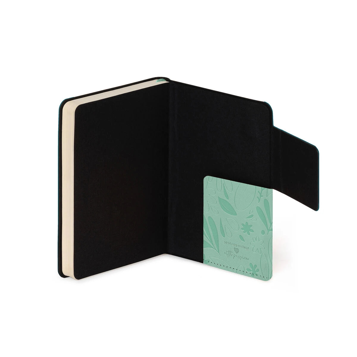 Legami - Cuaderno de Rayas con Funda Blanda Monocromática - Jardín Botánico - Mi Cuaderno