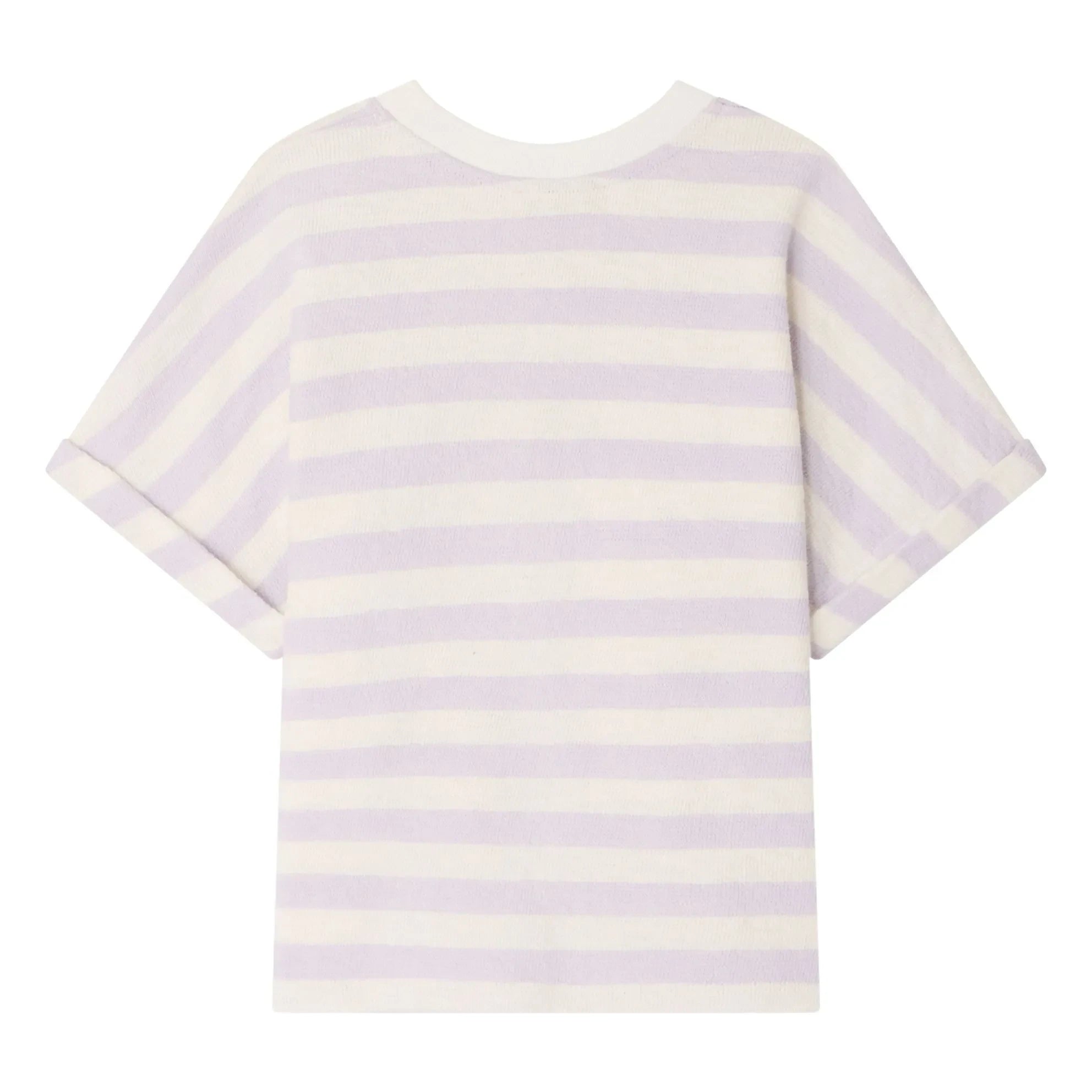 Bonpoint - Camiseta Farah de cerezas a rayas | Crudo