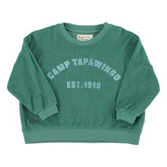 Piupiuchick - Sudadera con logotipo de toalla orgánica | Verde