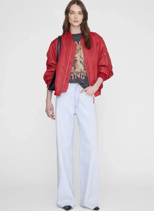 Anine Bing - Bomber Leon | Rojo