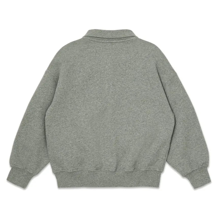Main Story - Sudadera polo de algodón orgánico | Gris