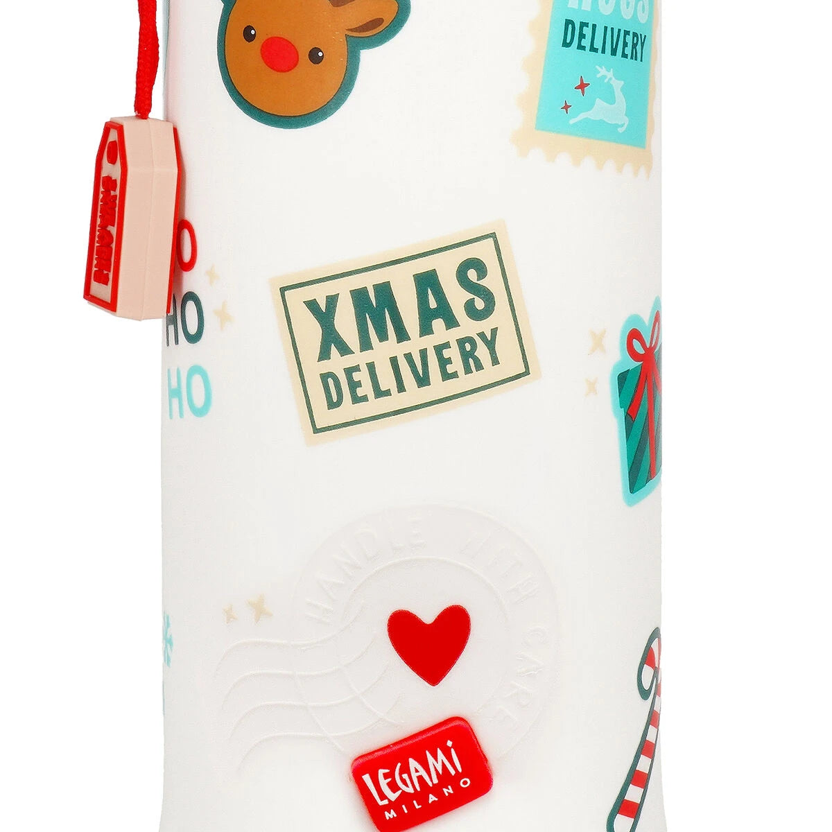 Legami - Estuche de silicona 2 en 1 para Navidad oso polar - Kawaii