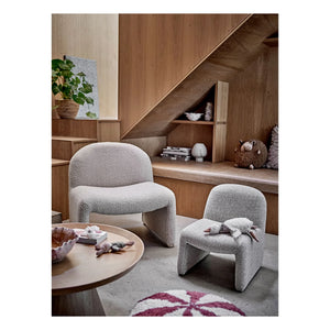 Bloomingville Mini - Silla infantil Neel | Gris claro