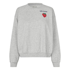 Lollys Laundry - Sudadera Sydney Fresa de Algodón | Gris