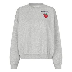 Lollys Laundry - Sudadera Sydney Fresa de Algodón | Gris
